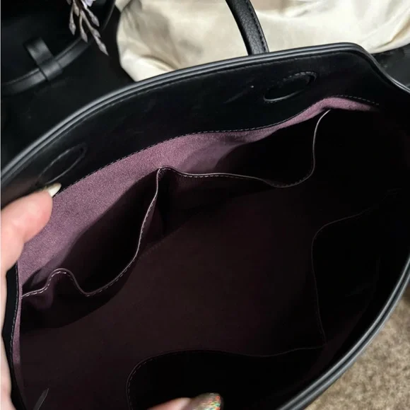 Freja New York Black Faux Leather Chrystie Bag - Picture 3 of 10